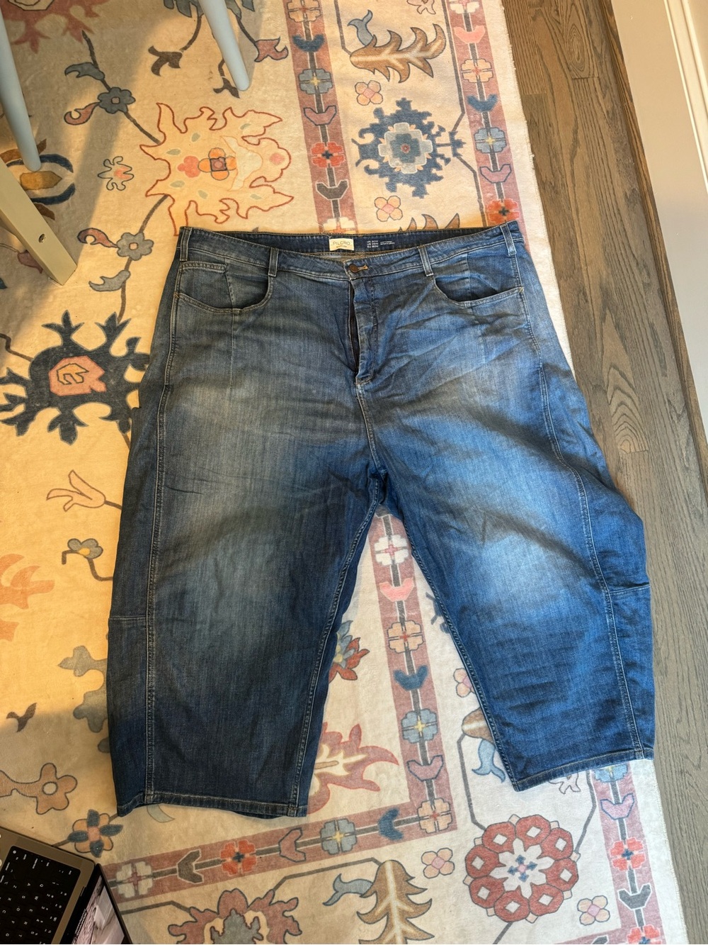 Anthropologie Plus Size Barrel Jeans
